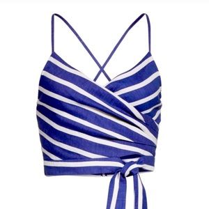 Alice and Olivia crop top